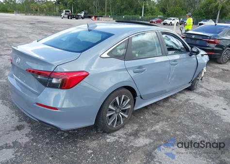 2024 Honda Civic Ex z USA, uszkodzony, nr VIN 2HGFE1F75RH316364